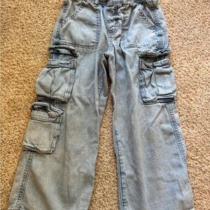 Gap kids Casual Cargo Jeans - Light Blue